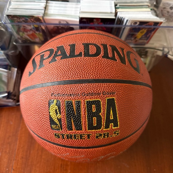 Spalding NBA Street Basketball - Orange with White Signature - Picture 3 of 5